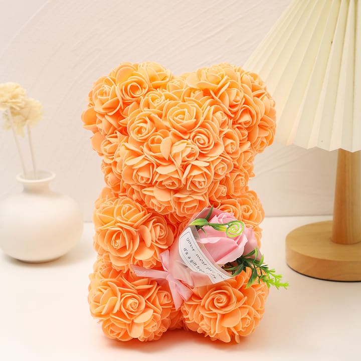 The Foam Rose Bear, Orange
