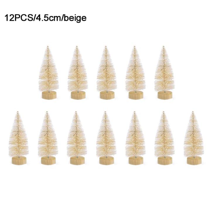The Mini Fir Collection, Beige, 4.5 in