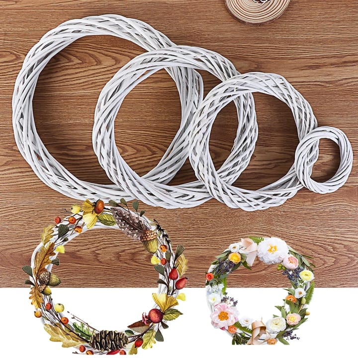 The Blank Wicker Wreath Base