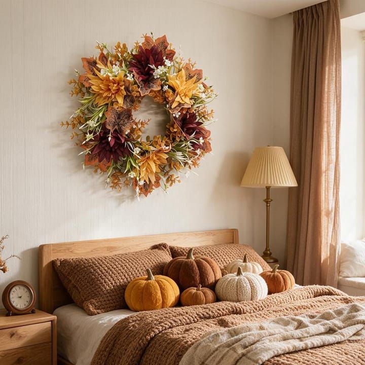 The Autumn Maple Leaf Wreath