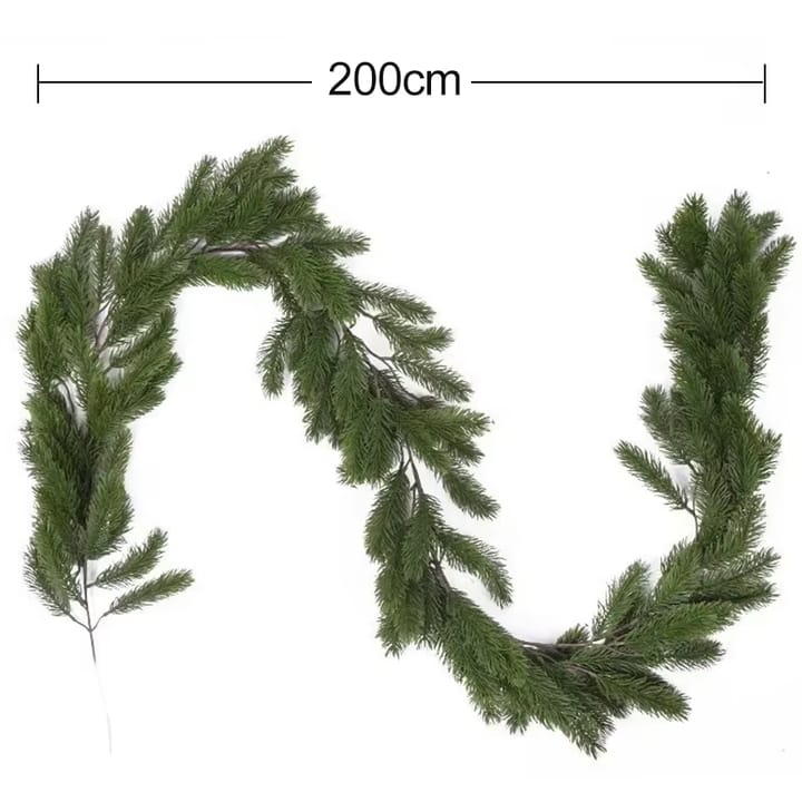 The Cedar Line Garland, Long thin needles